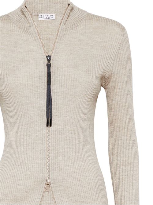 Beige cashmere knit BRUNELLO CUCINELLI | M41835506C067